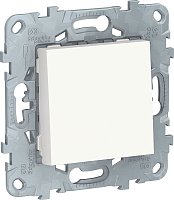 Переключатель без рамки Schneider Electric Unica New 1-кл. проходной белый